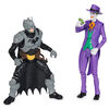 DC Comics, Batman Adventures, Batman vs The Joker Action Figures Set, 2 Figures, 12 Armor Accessories, 12-inch