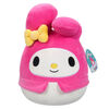 Squishmallows 8" - Sanrio Core: My Melody with Yellow Bow & Pink Suit