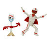 Disney/Pixar - Histoire de jouets - Figurines Forky & Duke.