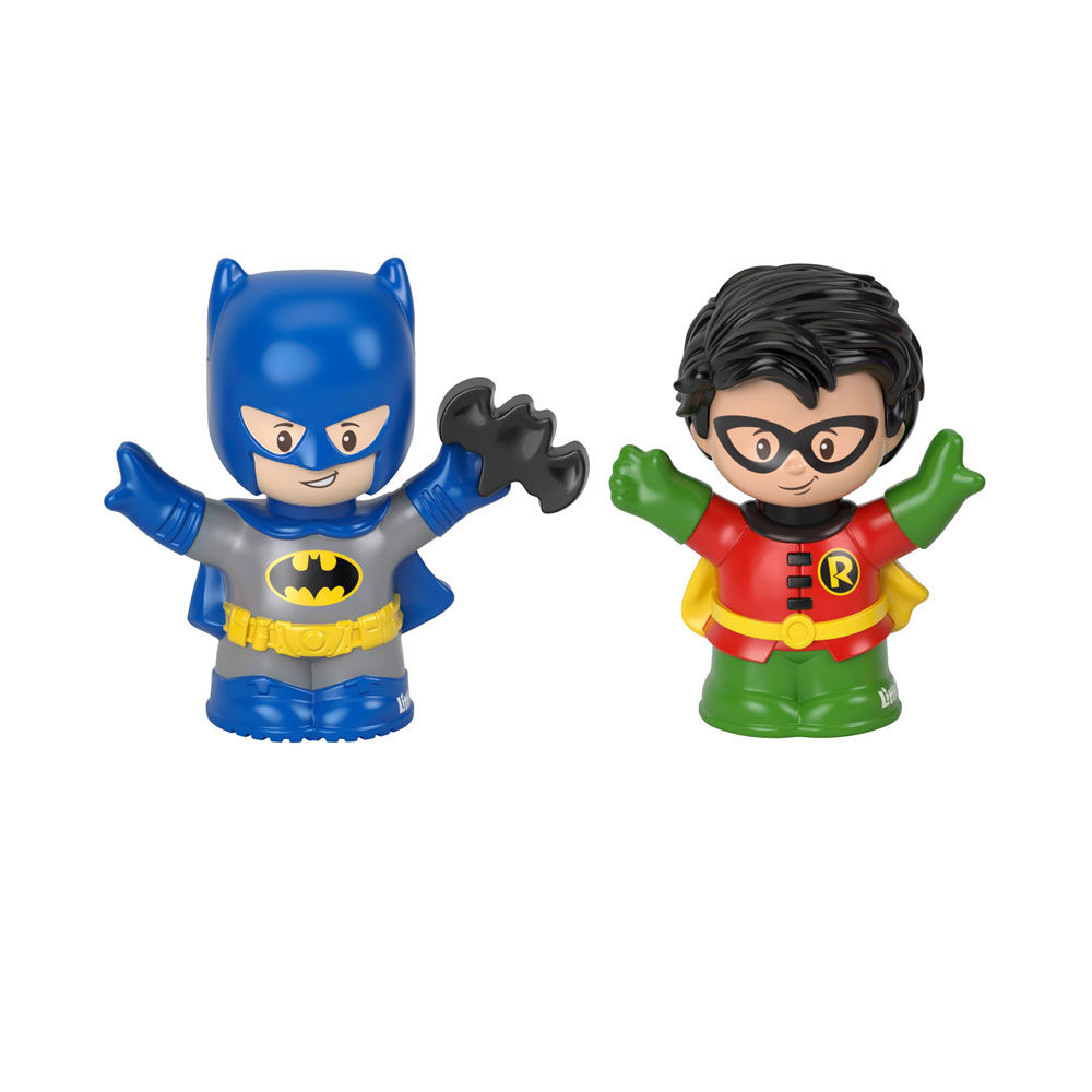 Fisher Price Little People DC Super Friends Batman Robin Toys