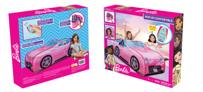 Barbie Convertible With Tent - English Edition