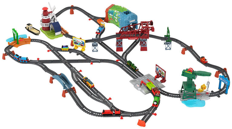 Thomas et ses amis - Explorez l'ensemble de train de luxe Rails - Édition anglaise