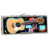 Guitare acoustique My Real JamMC, guitare-jouet avec étui et sangle, 4 modes de jeu et connectivité BluetoothMD