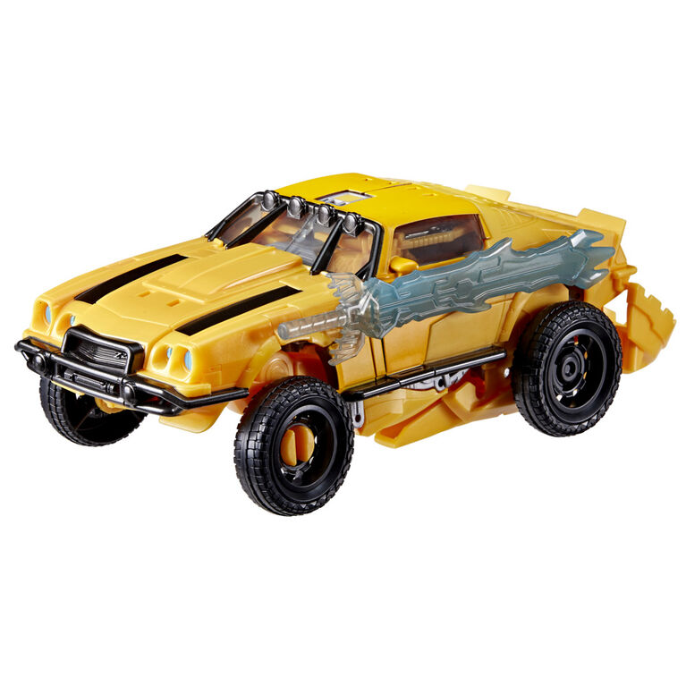 Transformers Toys Transformers: Rise of the Beasts Movie, Beast-Mode Bumblebee Action Figure, Ages 6 and up, 10-inch - French Edition