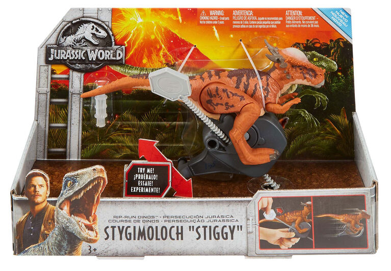 Jurassic World Rip-run Dinos Stygimoloch