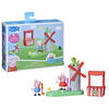 Peppa Pig Peppa's Club Peppa's Mini Golf Preschool Playset Toy, Features 2 Figures and Spinning Windmill