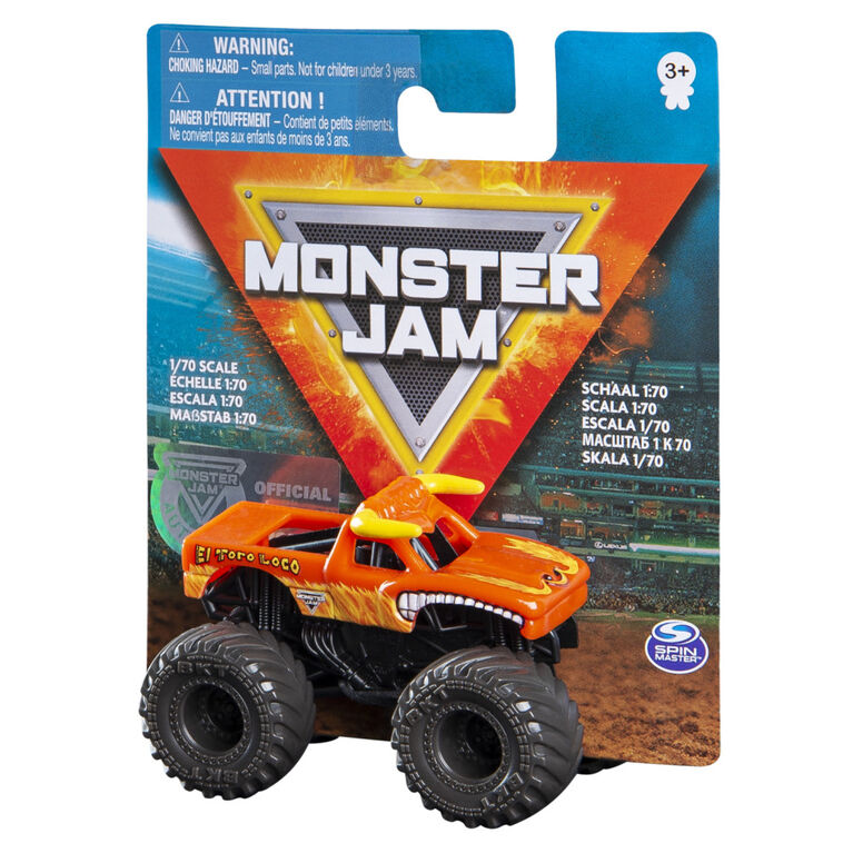 Monster Jam, El Toro Loco Monster Truck, 1:70 Scale
