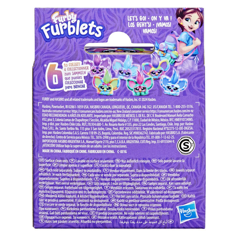 Furby Furblets Ray-Vee, mini peluche électronique