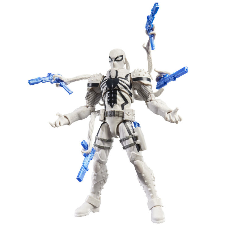 Marvel Legends Series Magic: The Gathering Agent Anti-Venom, Spider-Man Action Figure plus Exclusive Foil Trading Card