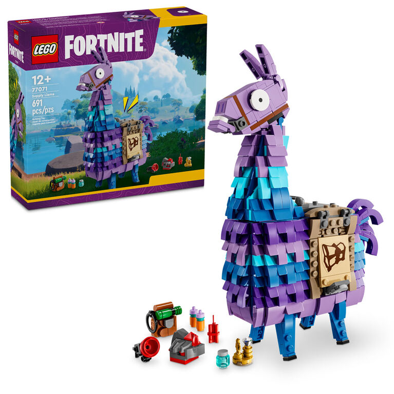 LEGO Fortnite Supply Llama Building Toy for Gamers, Ages 12+ - 77071