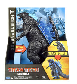 Monsterverse: Figurine Godzilla Transformable Titan Tech 8"