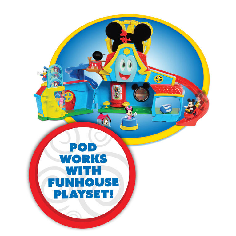 Disney Junior Mickey Mouse Funhouse Transforming Vehicle, Minnie Mouse