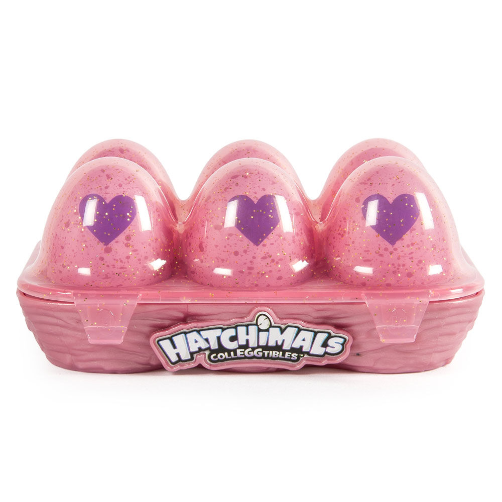 Hatchimals CollEGGtibles Season 2 6 Pack Rose Gold Egg Carton R Exclusive