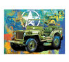 EuroGraphics - The Jeep Army Truck Collectible Shaped Tin Puzzle Jigsaw Puzzle - 550pc