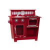 KidKraft - Kitchenette enfant en bois classique - Rouge