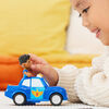 Disney Junior Firebuds, Jayden and Piston, Action Figure and Police Car Toy with Interactive Eye Movement