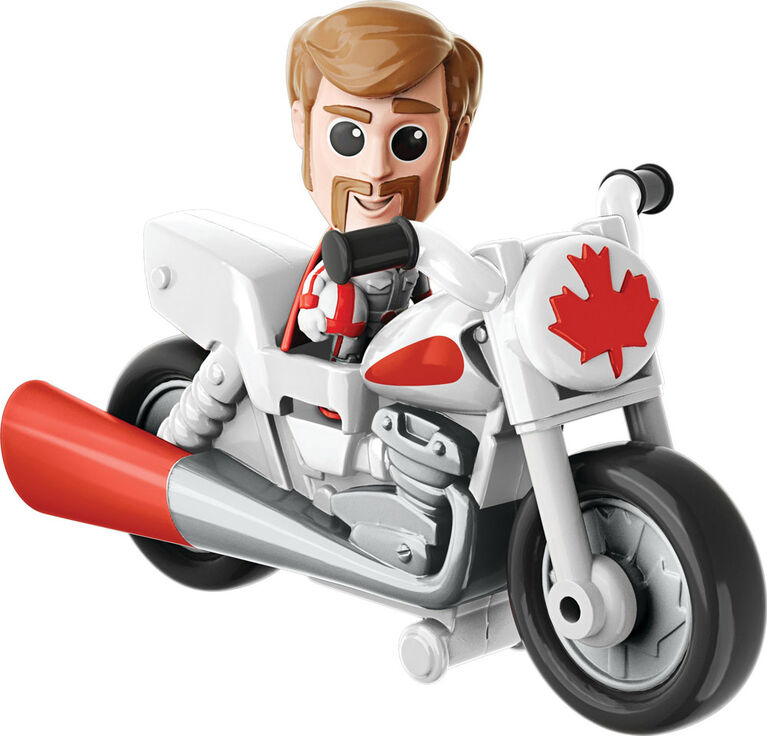 Disney Pixar - Histoire de jouets 4 - Mini Duke Caboom et moto de cascadeur.