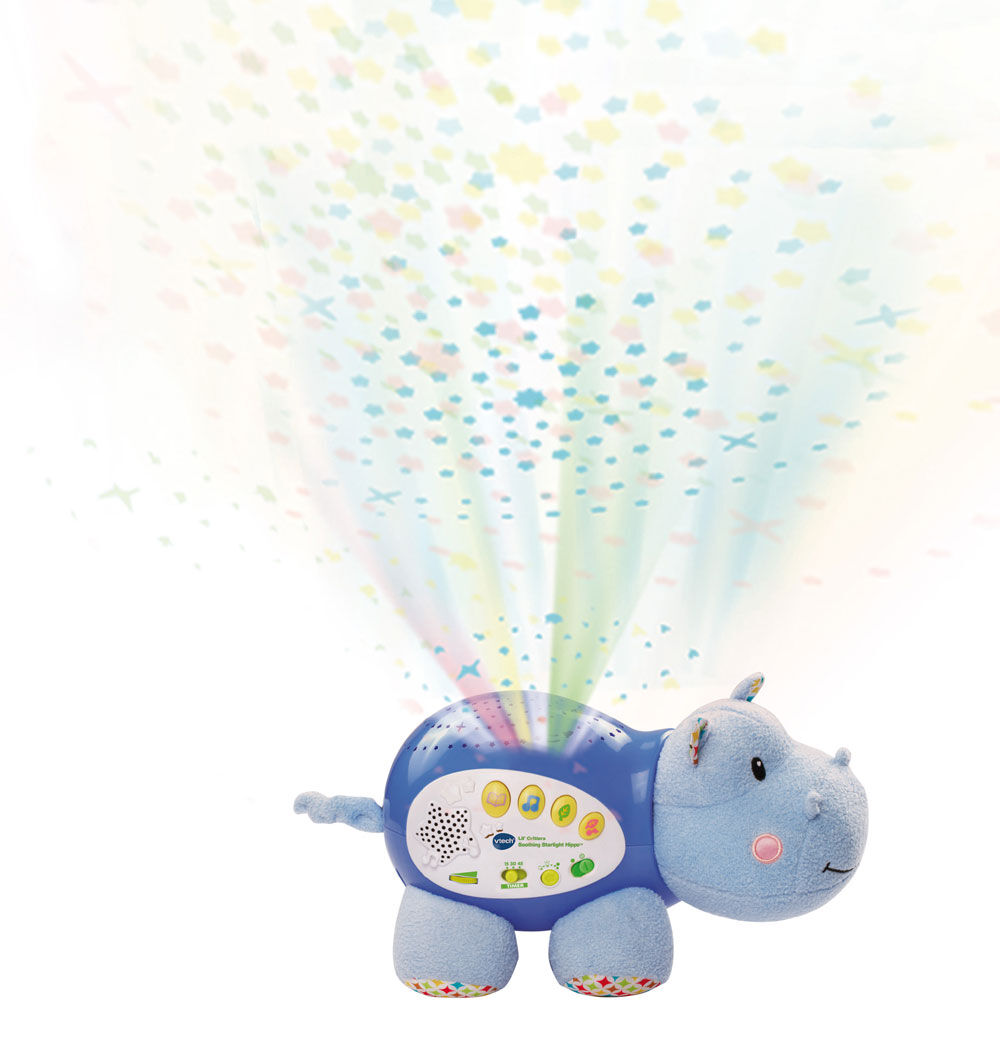 Details about   VTech Baby Lil' Critters Soothing Starlight Hippo Shipped USPS PRIORITY 
