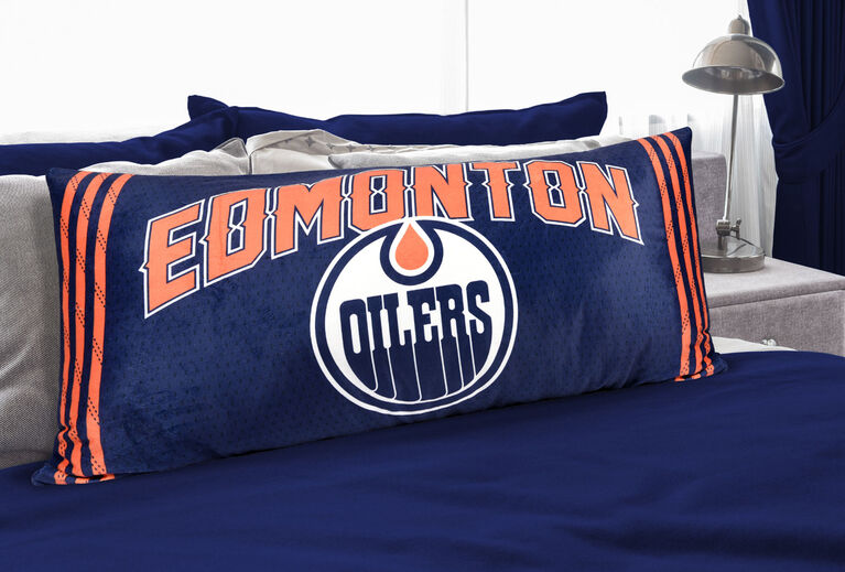 NHL Body Pillow Edmonton Oilers Toys R Us Canada