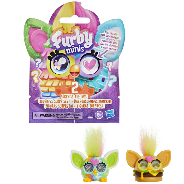 Furby Minis, pack de 2 jouets surprises Furby Minis, pack de 2 jouets surprises