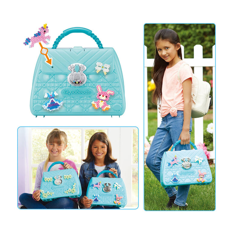 Aquabeads Deluxe Carry Case, Complete Arts and Crafts Bead Kit for Children - Over 1,400 Beads