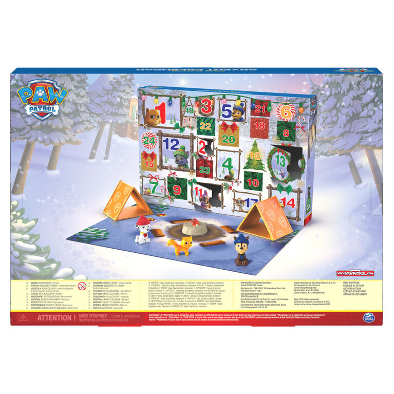 PAW Patrol: Advent Calendar with 24 Surprise Toys
