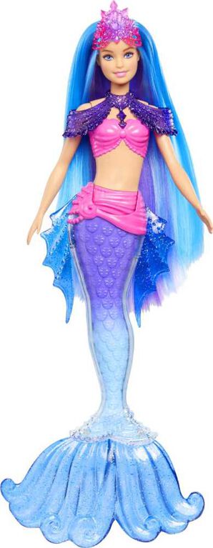 Barbie - Mermaid Power - Poupée Barbie Malibu Roberts Sirène, animal