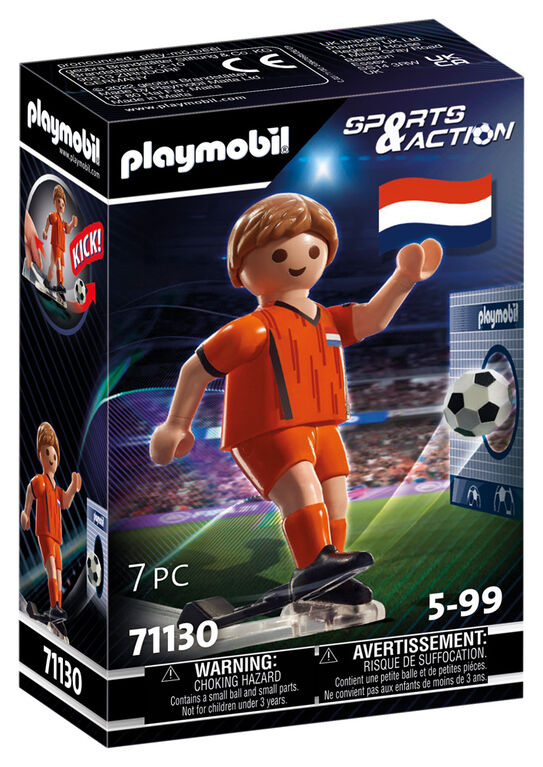 Playmobil - Joueur de football - Néerlandais
