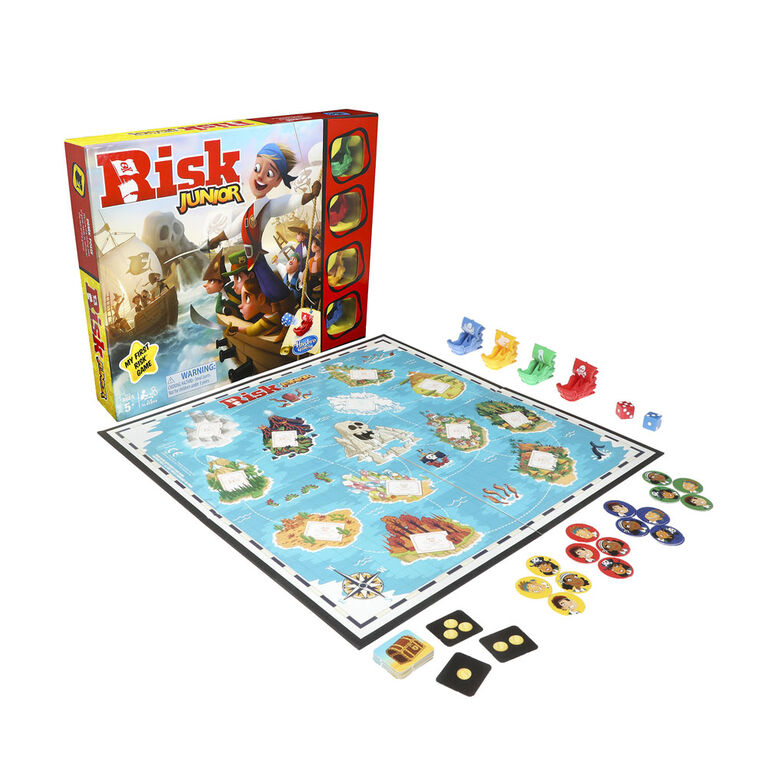 Risk Junior Game: Strategy Board Game - styles may vary