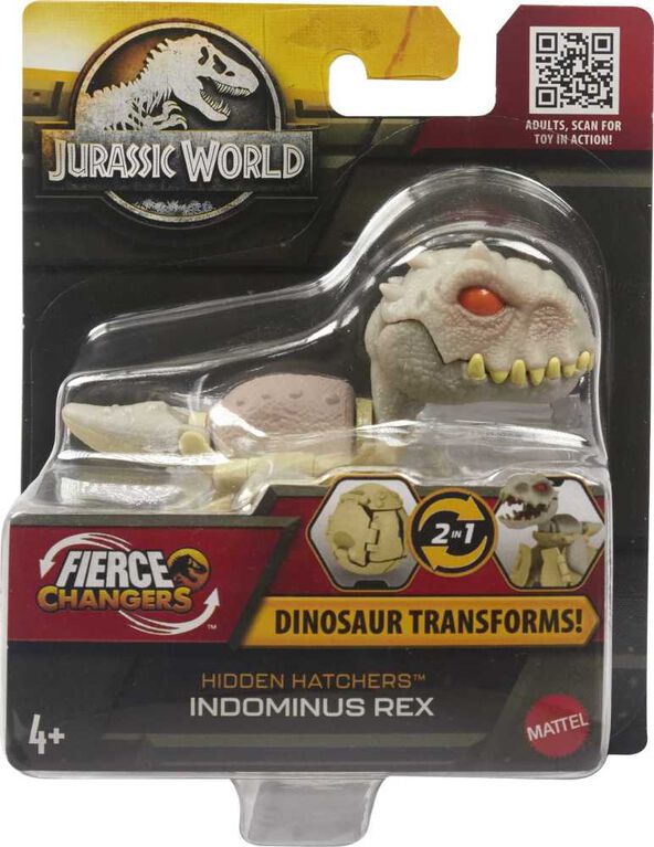 Jurassic World Egg to Dinosaur Transforming Toy, Hidden Hatchers