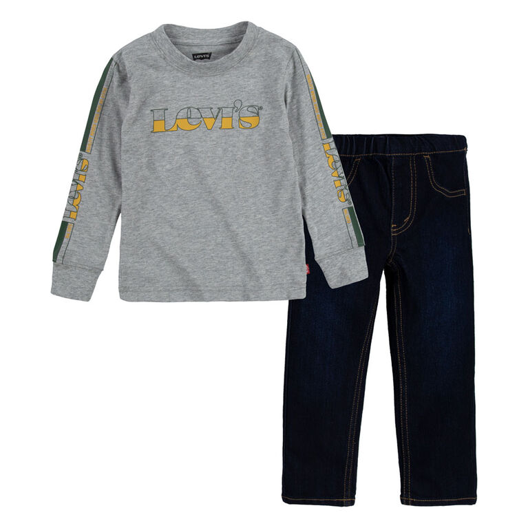 Levis Pants Set - Grey Heather - Size 3T