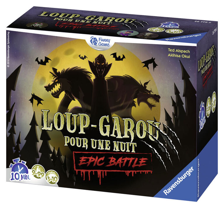 Ravensburger - Loup Garou - Epic Battle - French Edition