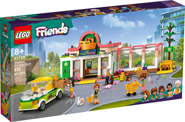 LEGO Friends Organic Grocery Store 41729 Building Toy Set (830 Pieces)