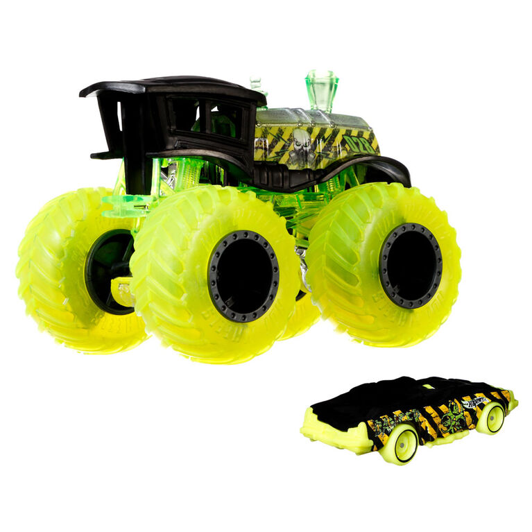 Camion Monster Trucks ​Hot Wheels, v&eacute;hicule &agrave; l'&eacute;chelle&nbsp;1:64