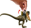 Jurassic World Strike Attack Dilophosaurus Dinosaur Action Figure Toy with Single Strike Action