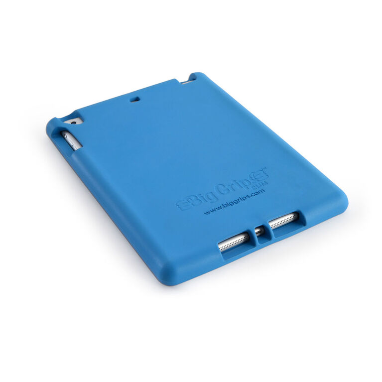 Big Grip etui tablette Slim pour iPad 9.7 / iPad Air 2 Bleu (SLIMAIRBLU) - Édition anglaise