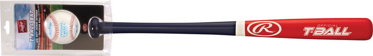 Rawlings Wood Bat and Ball Combo