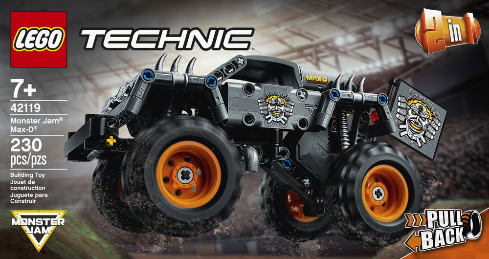 LEGO Technic Monster Jam Max D 42119 230 pieces