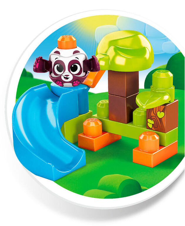 Mega Bloks Peek A Blocks Forest Playset