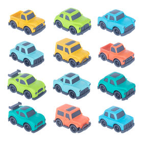 Earthtastic Mini Vehicles - 1 per order, colour may vary (Each sold separately, selected at Random)