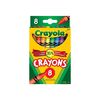 Crayola - Crayons de couleur - 8 ct