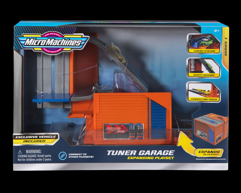 Micro Machines Transforming Playset - Tuner Garage