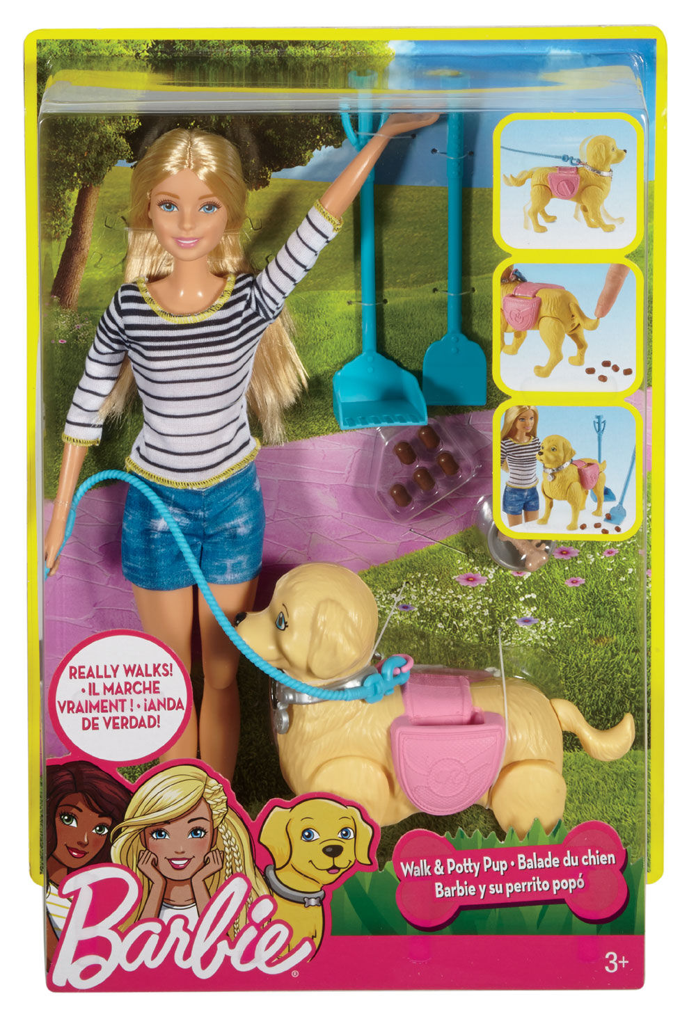 barbie walk and potty