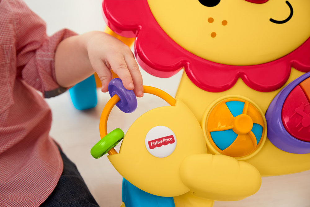 Lion trotteur porteur fisher price shop