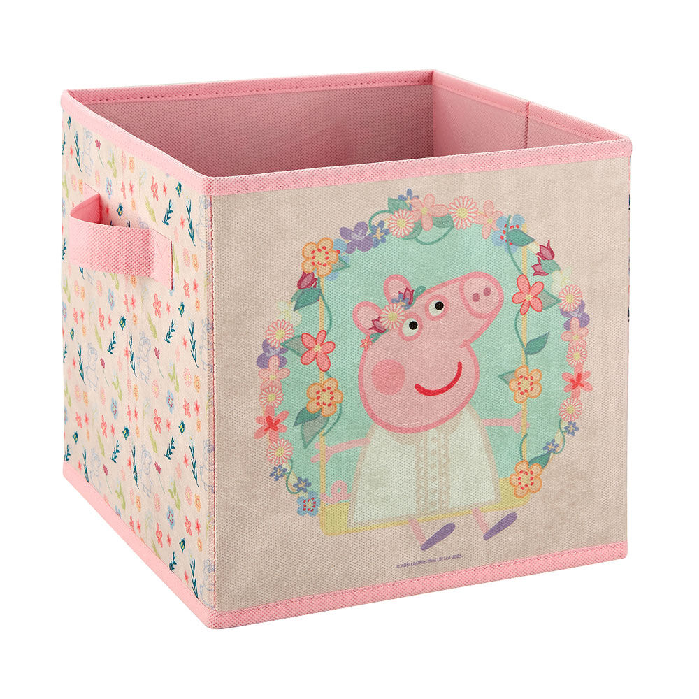 Peppa pig storage cube store