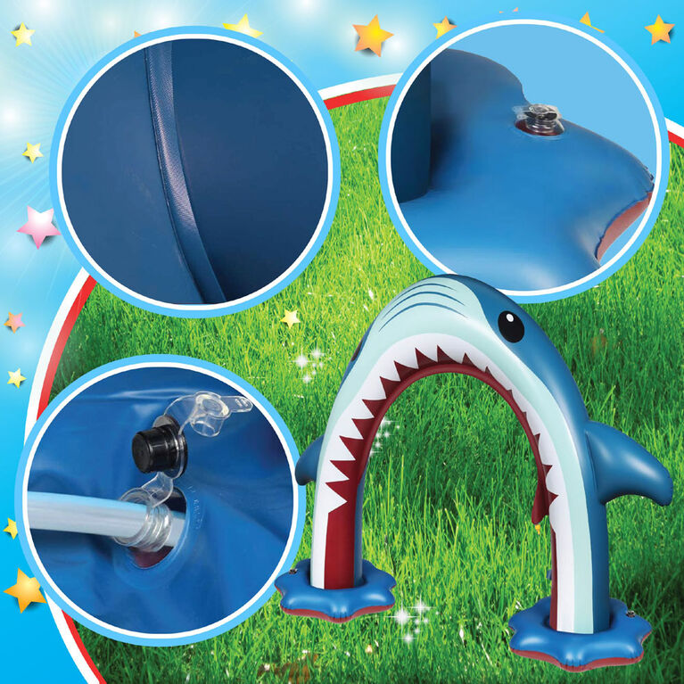 Splash Buddies Sprinkler Shark - English Edition