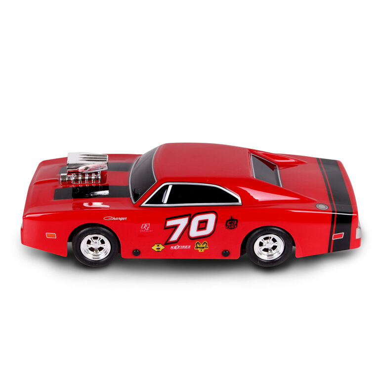 NKOK 1970 RC Dodge Charger - Red/Black 1:24