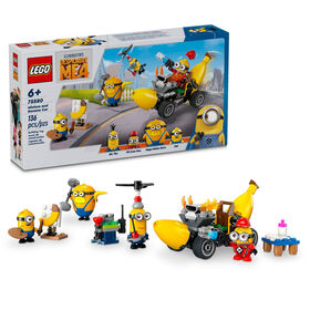 LEGO Despicable Me 4 Minions and Banana Car Toy 75580