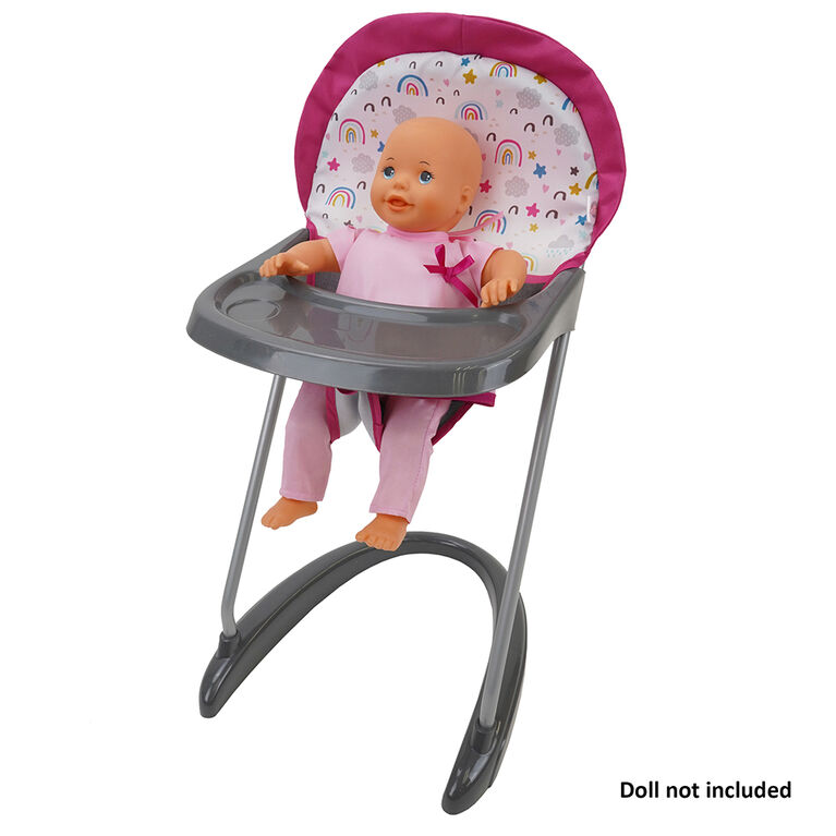 BABY born chaise haute pour poupées Table Feeding Chair, Commandez  facilement en ligne
