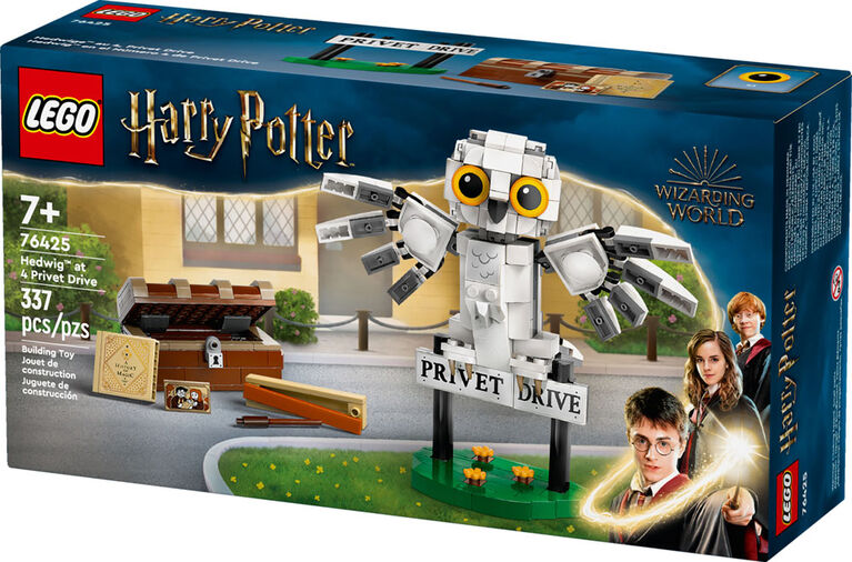 LEGO Harry Potter Hedwig at 4 Privet Drive Owl Figure Toy 76425